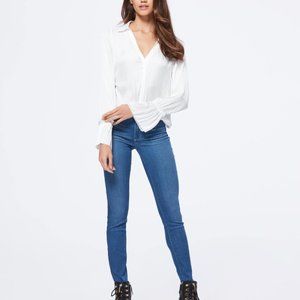 Paige Abriana Satin Shirt